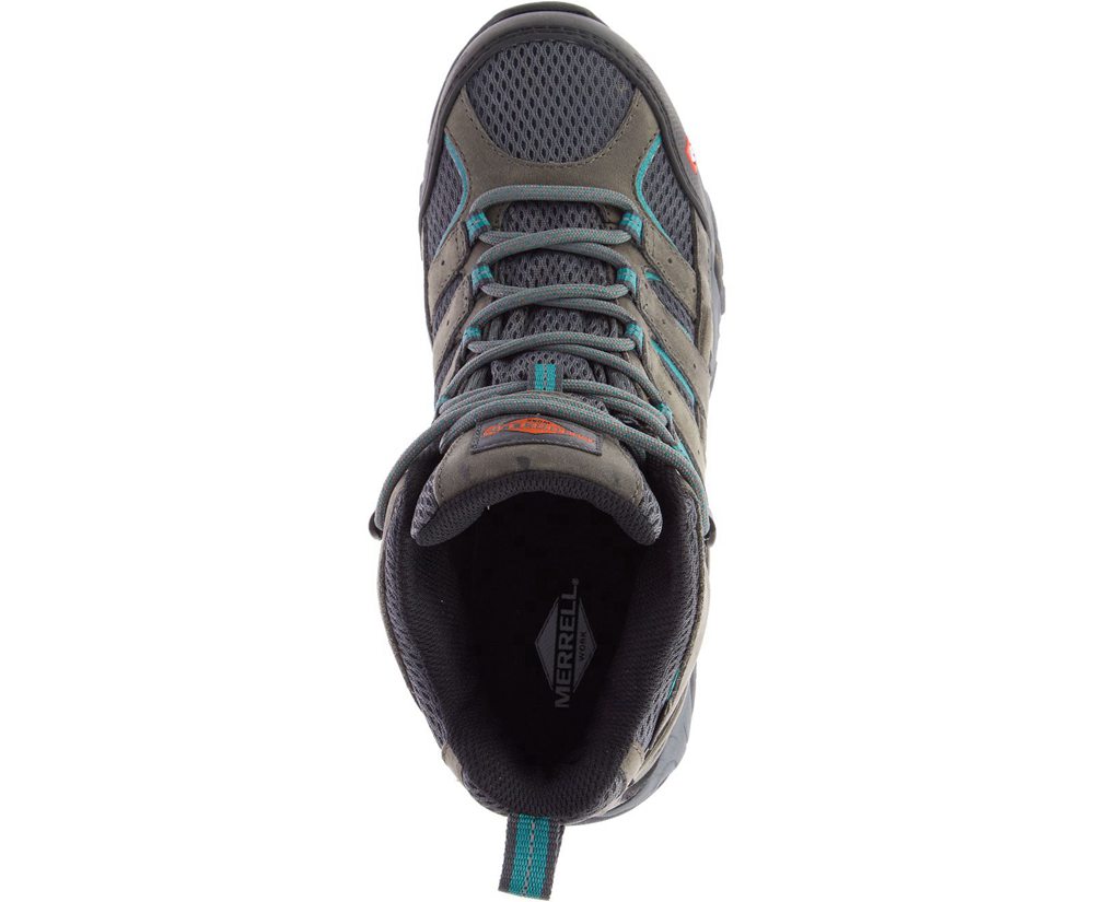 Merrell Støvler Dame - Moab Vertex Mid Waterproof Comp Toe Work - Brune - AYR378610